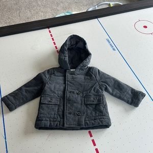 Gymboree 6-12 Month Gray Pea Coat